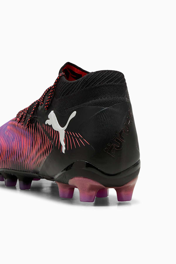 FUTURE 8 ULTIMATE AG Football Boots Women, PUMA Black-PUMA White-Glowing Red, extralarge