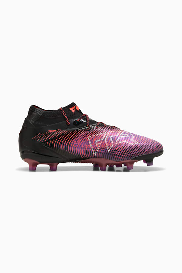 FUTURE 8 ULTIMATE AG Football Boots Women, PUMA Black-PUMA White-Glowing Red, extralarge