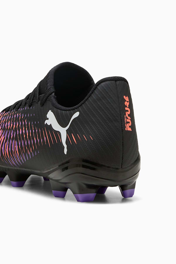 FUTURE 8 PLAY FG/AG Football Boots Women, PUMA Black-PUMA White-Glowing Red, extralarge-GBR