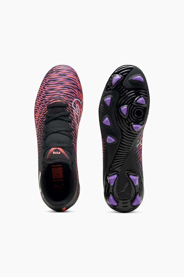 FUTURE 8 PLAY FG/AG Football Boots Women, PUMA Black-PUMA White-Glowing Red, extralarge-GBR