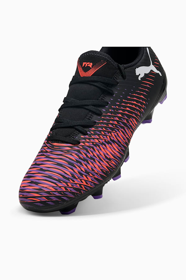 FUTURE 8 PLAY FG/AG Football Boots Women, PUMA Black-PUMA White-Glowing Red, extralarge-GBR