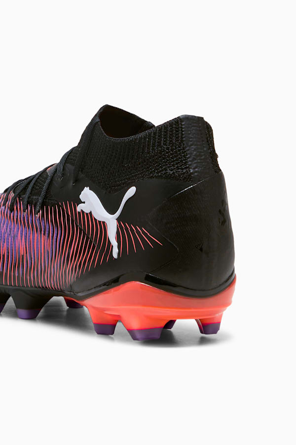 FUTURE 8 PRO FG/AG Football Boots Women, PUMA Black-PUMA White-Glowing Red, extralarge