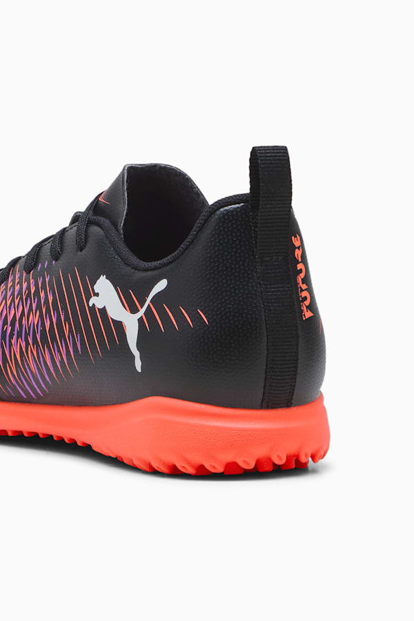 FUTURE 8 PLAY TT Football Boots Youth, PUMA Black-PUMA White-Glowing Red, extralarge