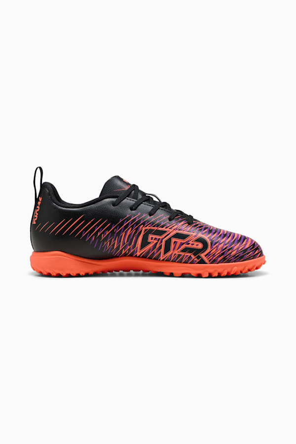 FUTURE 8 PLAY TT Football Boots Youth, PUMA Black-PUMA White-Glowing Red, extralarge