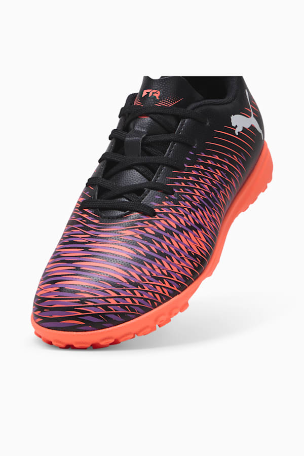 FUTURE 8 PLAY TT Football Boots Youth, PUMA Black-PUMA White-Glowing Red, extralarge