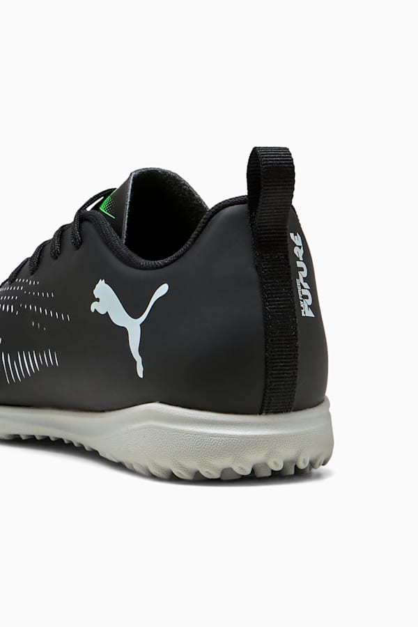 FUTURE 8 PLAY TT Football Boots Youth, PUMA Black-Cool Light Gray-Fluo Green, extralarge