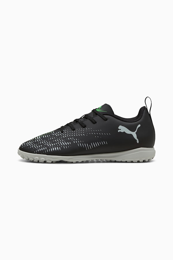 FUTURE 8 PLAY TT Football Boots Youth, PUMA Black-Cool Light Gray-Fluo Green, extralarge