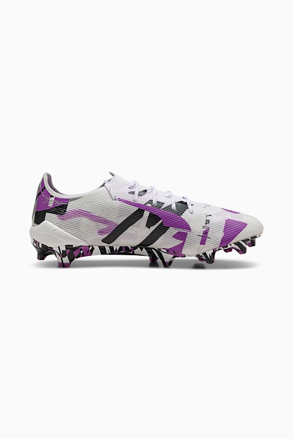 ULTRA 5 ULTIMATE FOREVER FG Football Boots Unisex, PUMA White-Pure Magenta-Feather Gray-PUMA Black, extralarge-GBR