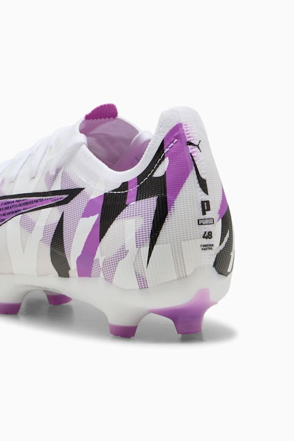 ULTRA 5 MATCH FOREVER FG/AG Football Boots, PUMA White-Pure Magenta-Feather Gray-PUMA Black, extralarge-GBR