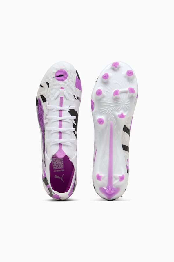 ULTRA 5 MATCH FOREVER FG/AG Football Boots, PUMA White-Pure Magenta-Feather Gray-PUMA Black, extralarge-GBR