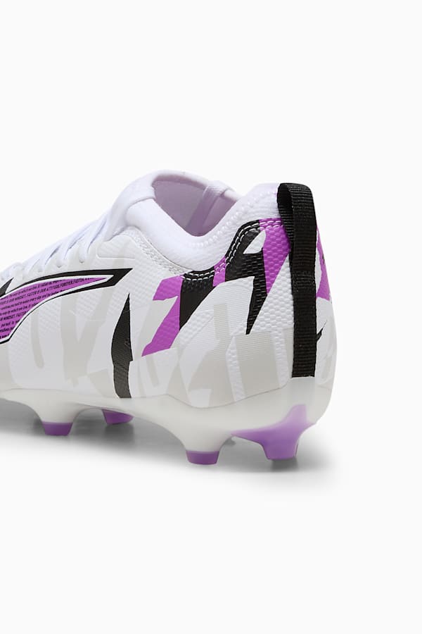 ULTRA 5 MATCH FOREVER FG/AG Football Boots Youth, PUMA White-Pure Magenta-Feather Gray-PUMA Black, extralarge-GBR