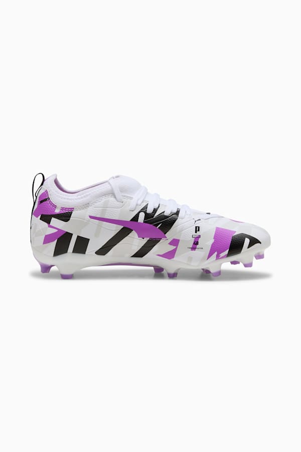 ULTRA 5 MATCH FOREVER FG/AG Football Boots Youth, PUMA White-Pure Magenta-Feather Gray-PUMA Black, extralarge-GBR