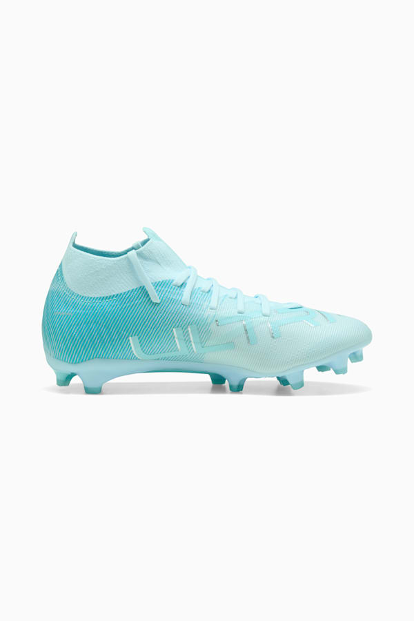 ULTRA 5 MATCH+ LIGHT UP FG/AG Football Boots Women, Icy Blue-Light Aqua, extralarge