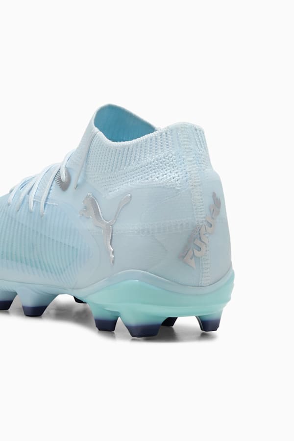 FUTURE 8 PRO LIGHT UP FG/AG Football Boots Women, Icy Blue-Light Aqua-PUMA White-Lapis Lazuli-PUMA Silver, extralarge