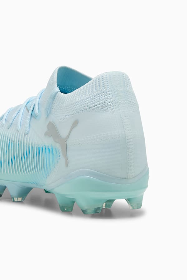 FUTURE 8 MATCH LIGHT UP FG/AG Football Boots Women, Icy Blue-Light Aqua-PUMA White-Lapis Lazuli-PUMA Silver, extralarge