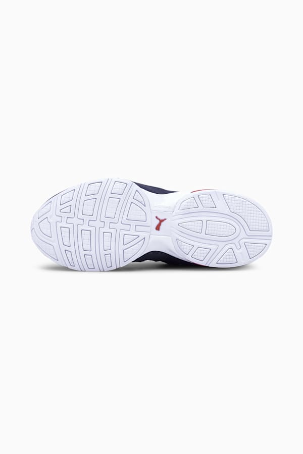 Axelion Mesh Shoes Youth, Puma Black-Puma Silver-High Risk Red, extralarge