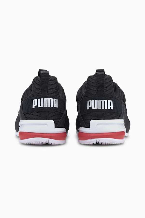 Axelion Mesh Shoes Kids, Puma Black-Puma Silver-High Risk Red, extralarge-GBR