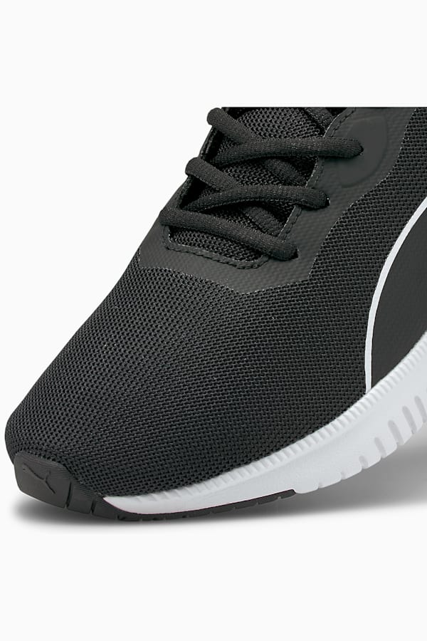 Flyer Flex Running Shoes, Puma Black-Puma White, extralarge