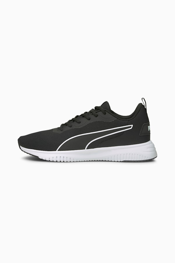 Black and white puma running shoes discount
