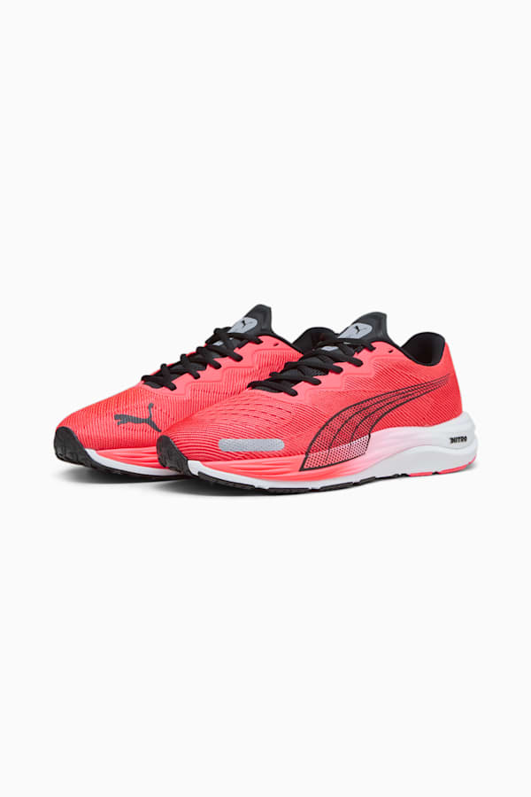 Velocity NITRO™ 2 Men's Running Shoes, Fire Orchid-Puma Black, extralarge