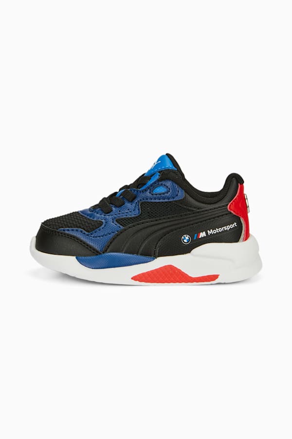 BMW M Motorsport X-Ray Speed Babies' Motorsport Shoes, PUMA Black-Pro Blue-Pop Red, extralarge-GBR