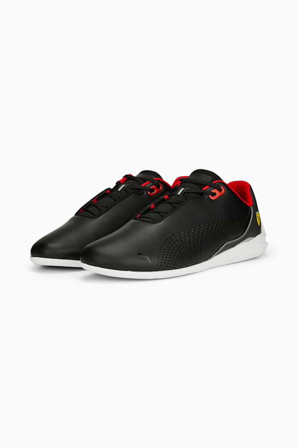 Scuderia Ferrari Drift Cat Decima Motorsport Shoes, PUMA Black-PUMA White-Asphalt, extralarge