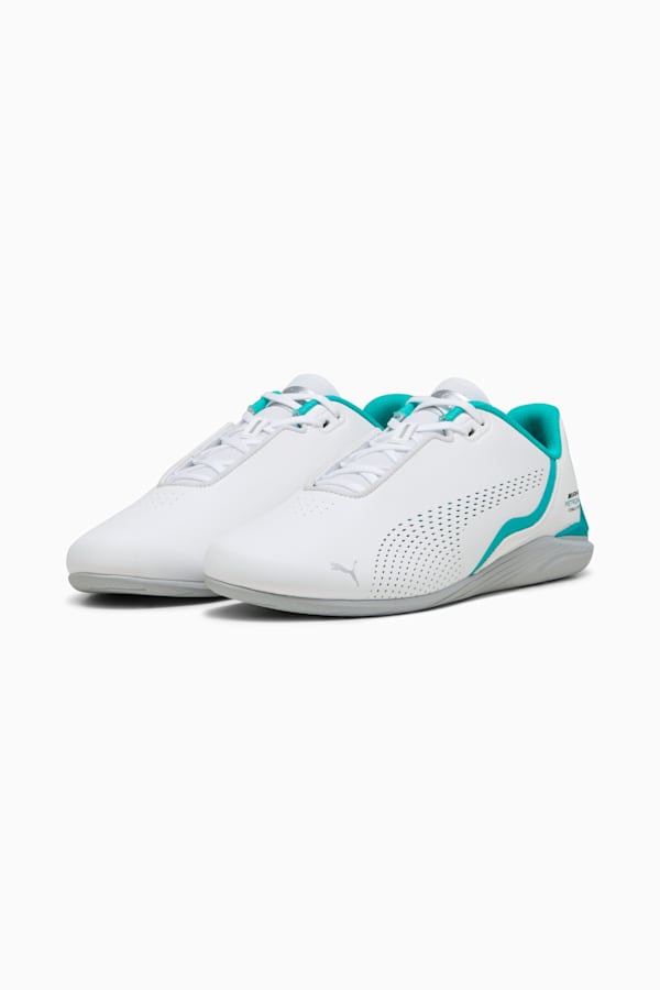 Mercedes-AMG Petronas Formula 1® Drift Cat Decima Motorsport Shoes, PUMA White-Spectra Green, extralarge