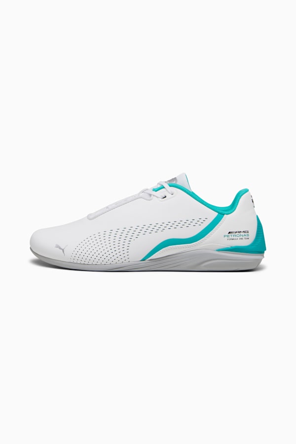 Mercedes-AMG Petronas Formula 1® Drift Cat Decima Motorsport Shoes, PUMA White-Spectra Green, extralarge