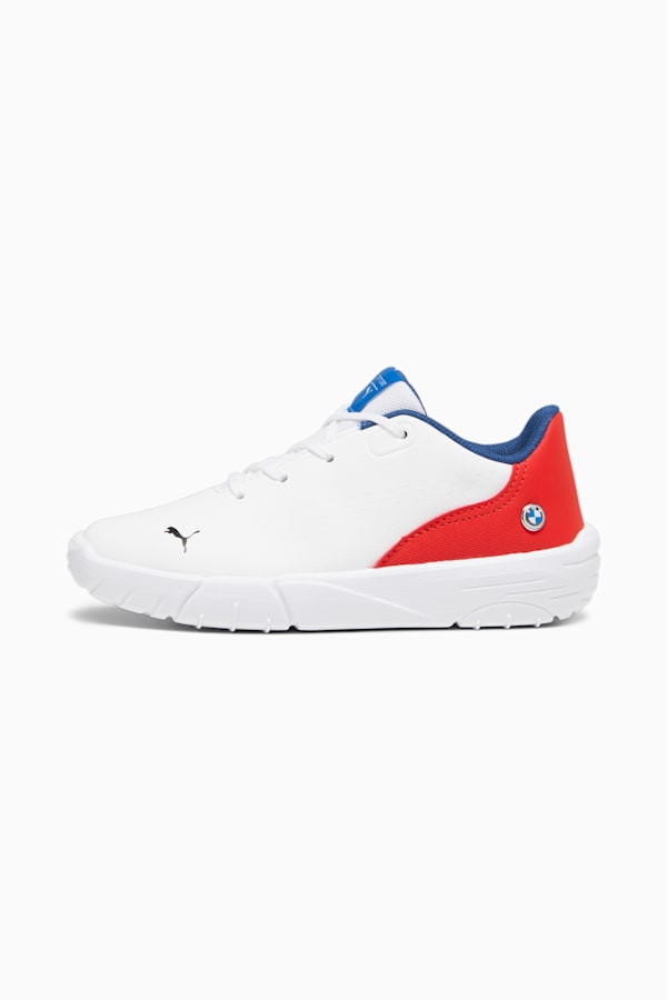 BMW M Motorsport Drift Cat Decima Motorsport Shoes Kids, PUMA White-Pop Red-PUMA White, extralarge