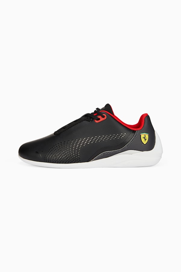 Scuderia Ferrari Drift Cat Decima Motorsport Shoes Youth, PUMA Black-PUMA White-Asphalt, extralarge