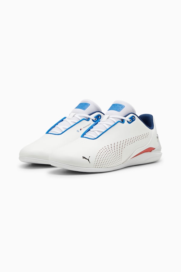 BMW M Motorsport Drift Cat Decima Motorsport Shoes, PUMA White-Pro Blue-Pop Red, extralarge