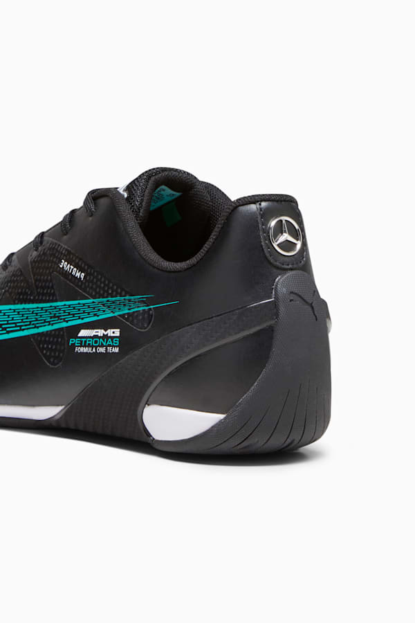 Mercedes-AMG Petronas Motorsport Carbon Cat Driving Shoes, PUMA Black-Spectra Green, extralarge