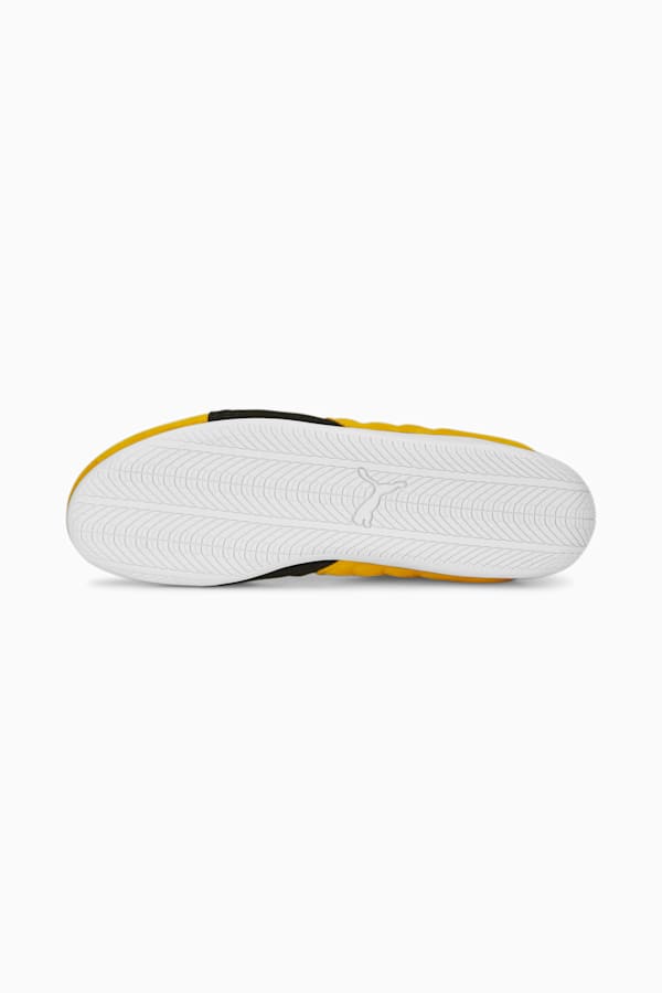 Porsche Legacy Speedcat Motorsport Shoes, Lemon Chrome-PUMA White, extralarge