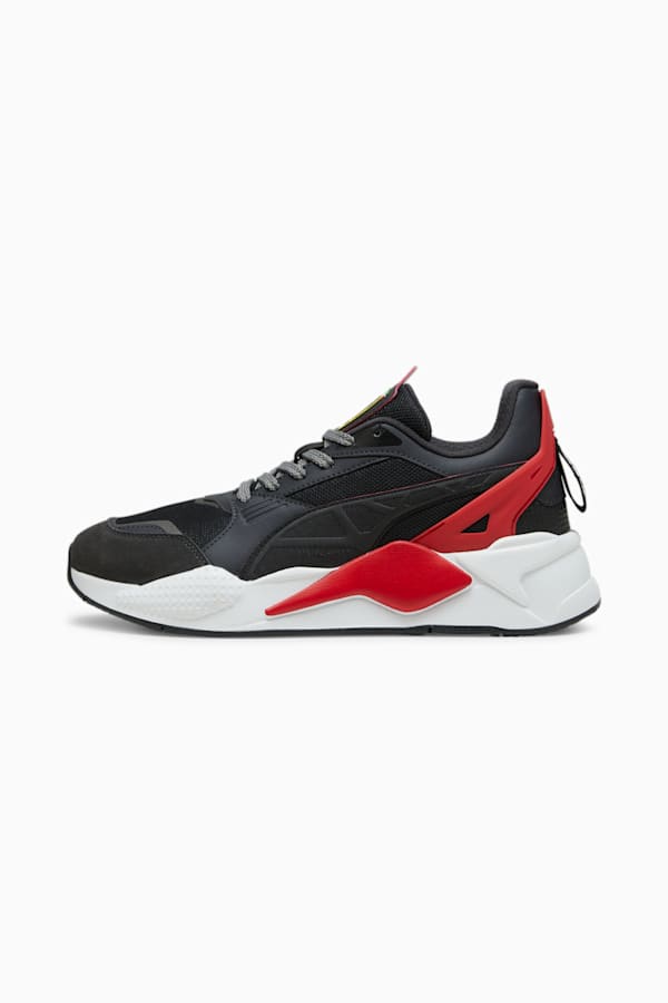 Ferrari RS-X Unisex Sneakers, PUMA Black-Rosso Corsa-PUMA White, extralarge-GBR