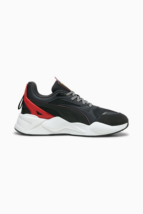 Ferrari RS-X Unisex Sneakers, PUMA Black-Rosso Corsa-PUMA White, extralarge-GBR