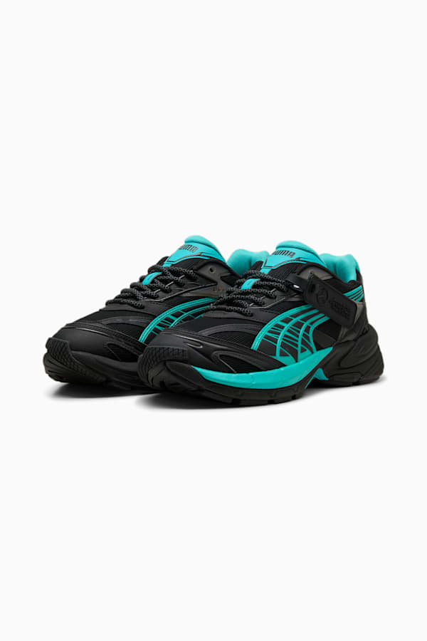 Mercedes-AMG Petronas F1® Velophasis Sneakers Unisex, PUMA Black-Sheen Green, extralarge-GBR