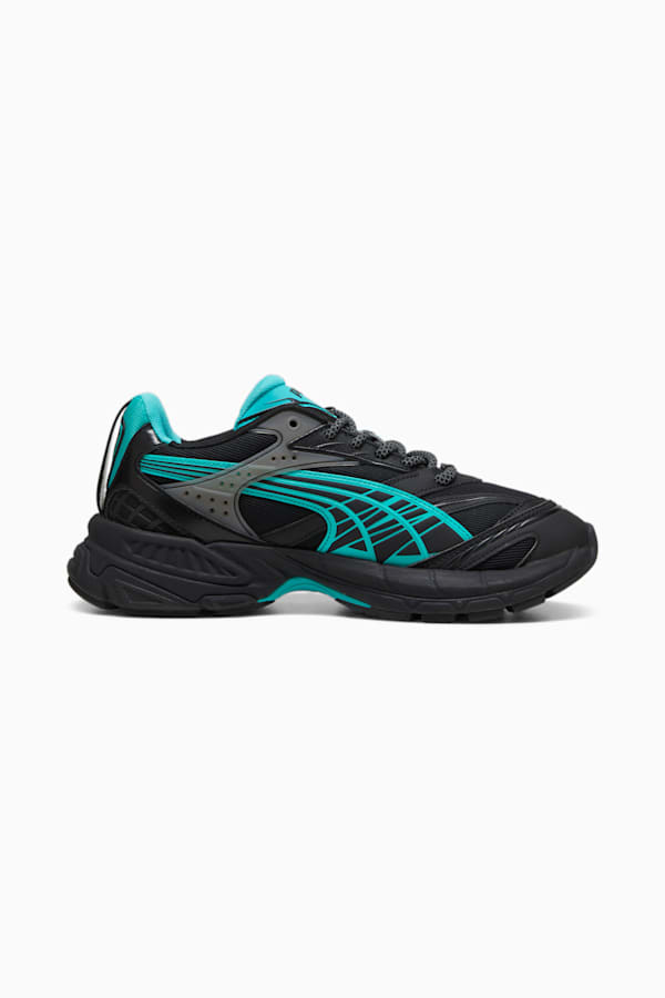 Mercedes-AMG Petronas F1® Velophasis Sneakers Unisex, PUMA Black-Sheen Green, extralarge-GBR