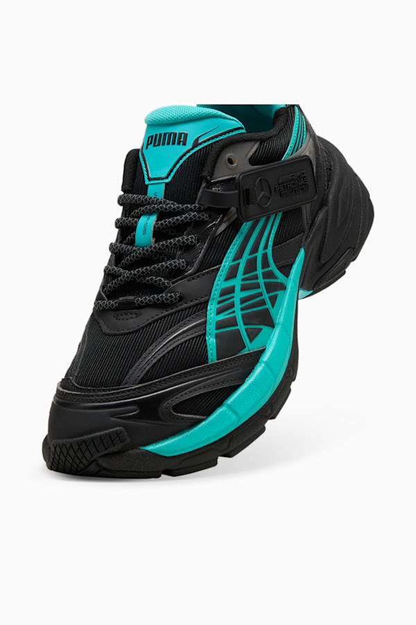 Mercedes-AMG Petronas F1® Velophasis Sneakers Unisex, PUMA Black-Sheen Green, extralarge-GBR