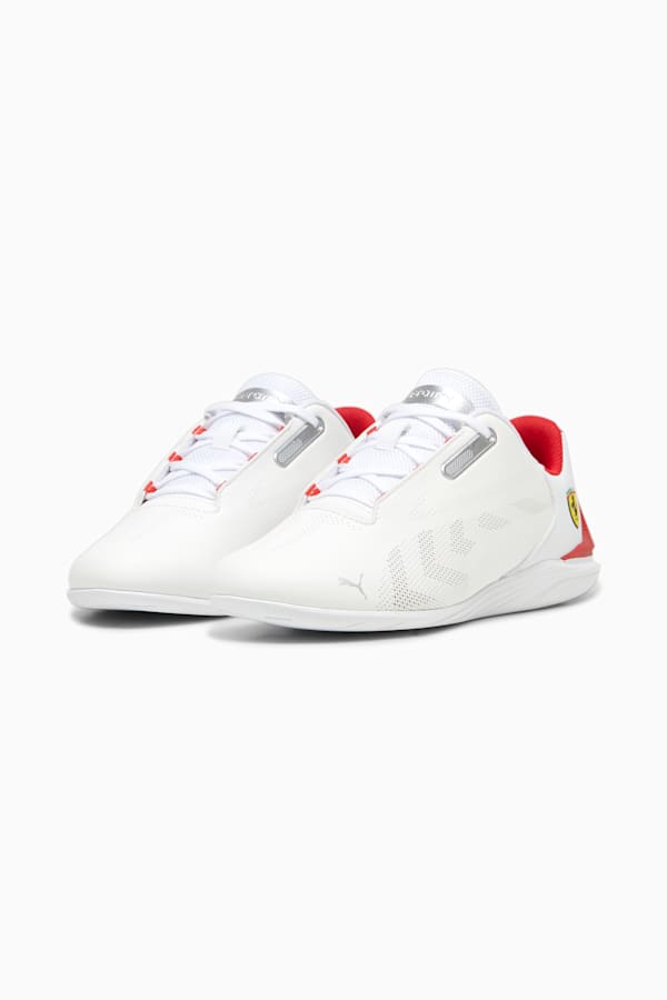 Scuderia Ferrari Drift Cat Decima 2.0 Sneakers Youth, PUMA White-Rosso Corsa, extralarge