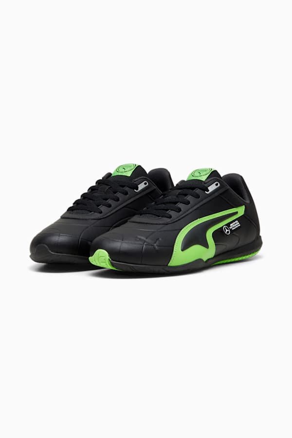 Mercedes-AMG Petronas F1® Tune Cat Sneakers Unisex, PUMA Black-Fizzy Green, extralarge