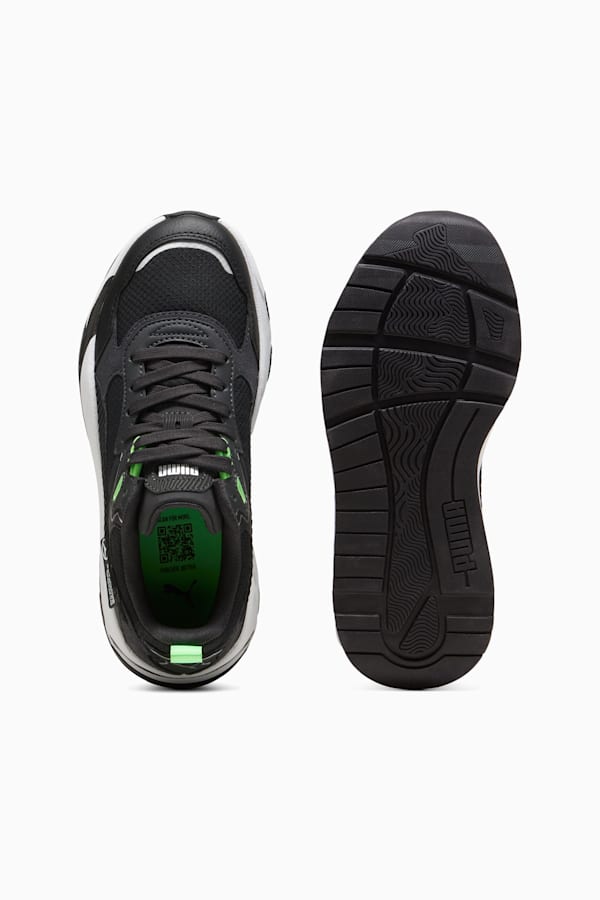 Mercedes-AMG Petronas F1® Trinity Sneakers Youth, PUMA Black-Fizzy Green, extralarge-GBR