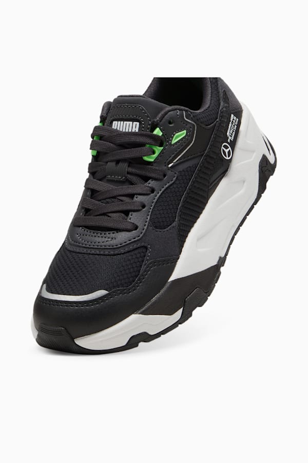 Mercedes-AMG Petronas F1® Trinity Sneakers Youth, PUMA Black-Fizzy Green, extralarge-GBR