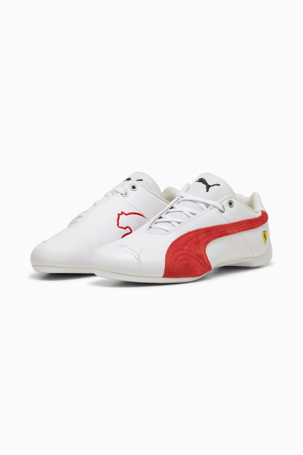 Scuderia Ferrari Future Cat Sneakers, PUMA White-Rosso Corsa, extralarge-GBR