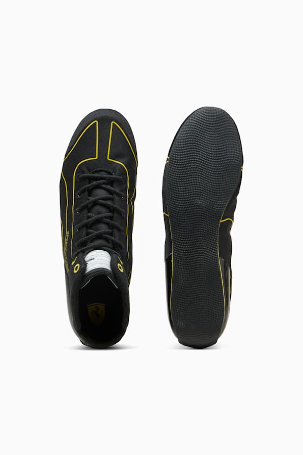 Ferrari Speedcat Pro Monza Motorsport Shoes Men, PUMA Black-Speed Yellow, extralarge