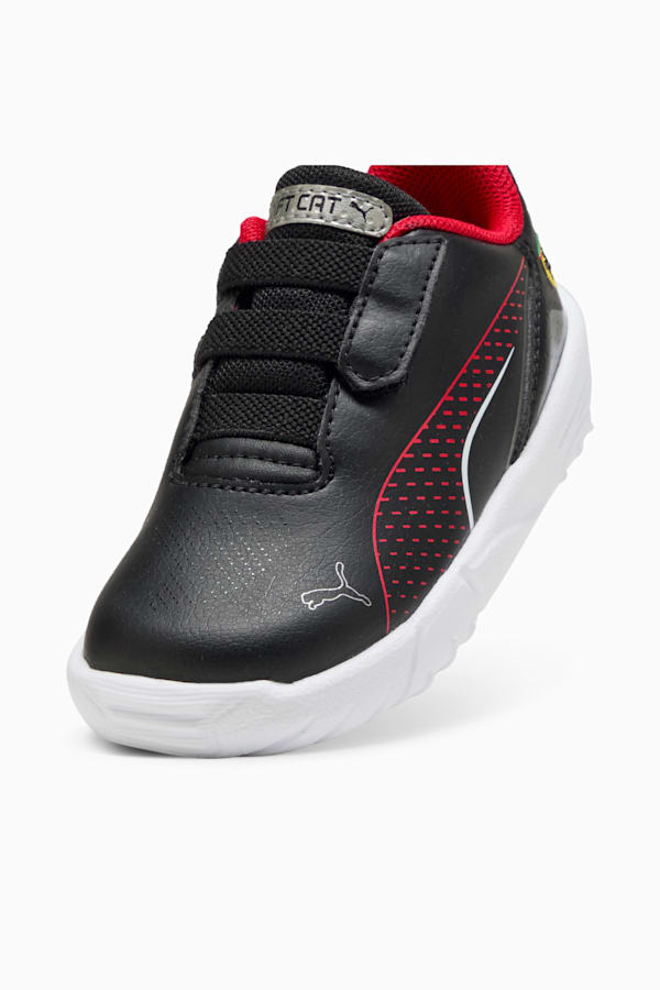 Scuderia Ferrari HP Drift Cat 11 Sneakers Toddler, PUMA Black-Rosso Corsa, extralarge