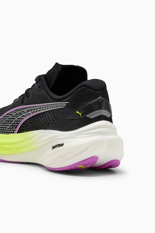 Deviate NITRO™ 3 Running Shoes Women, PUMA Black-Yellow Alert-Pure Magenta, extralarge