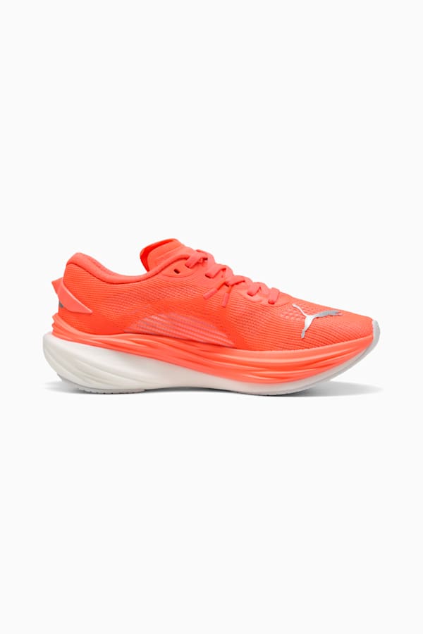 Deviate NITRO™ 3 Running Shoes Women, Glowing Red-PUMA Silver, extralarge