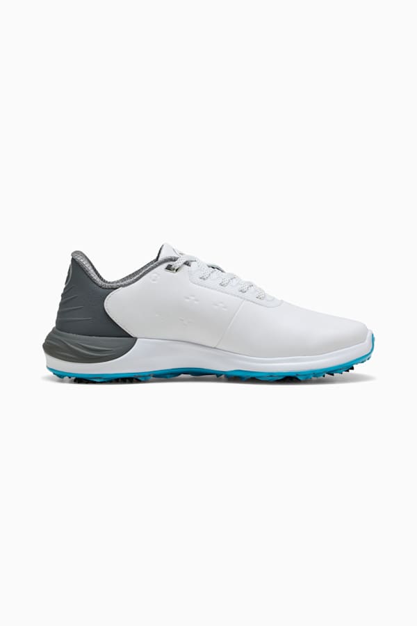 Phantomcat NITRO™+ Men's Golf Shoes, PUMA White-Slate Sky-Speed Blue, extralarge-GBR