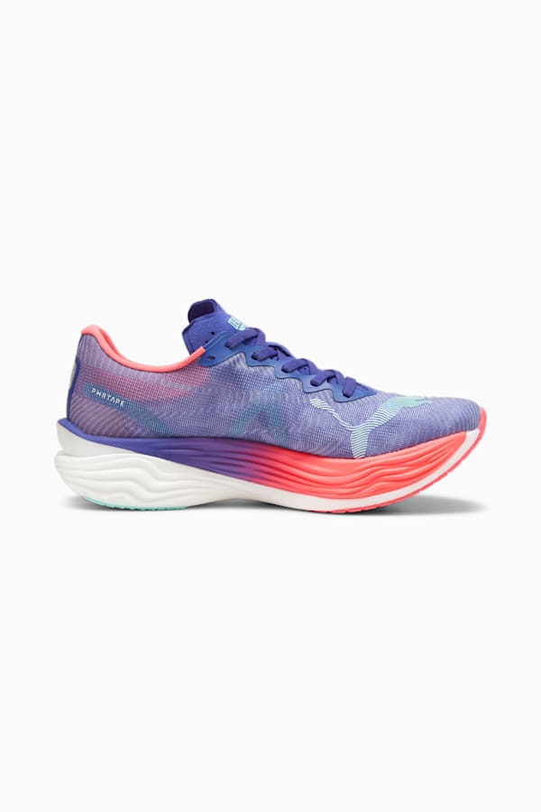 Deviate NITRO™ Elite 3 Running Shoes Men, Lapis Lazuli-Sunset Glow-Electric Peppermint, extralarge