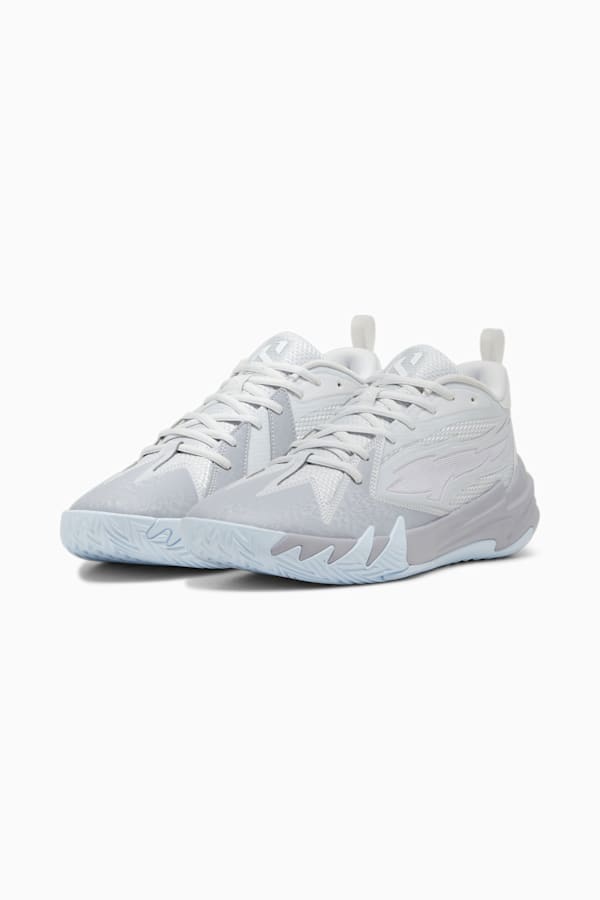 Scoot Zeros Grey Frost Basketball Shoes, Silver Mist-Gray Fog, extralarge